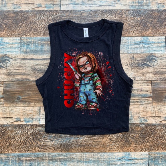 NWOT Chucky Cropped Tank - Picture 1 of 4
